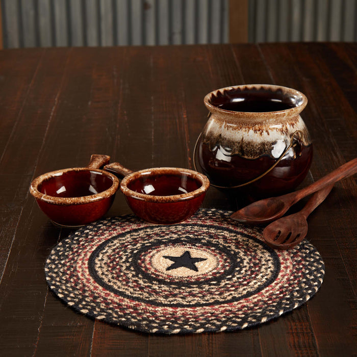 Colonial Star Jute Trivet 15