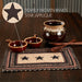 Colonial Star Jute Rect Placemat 12x18