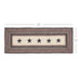 Colonial Star Jute Rect Runner 13x36