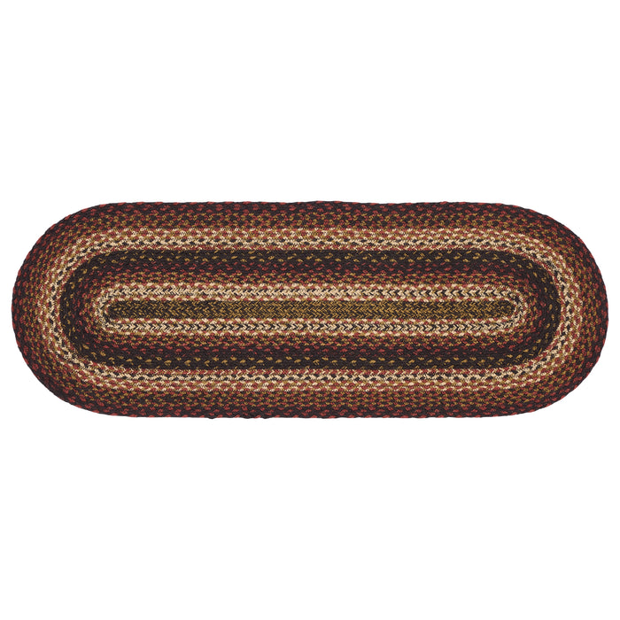 Beckham Jute Oval Runner 13x36