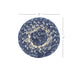 Great Falls Blue Jute Coaster Set of 6