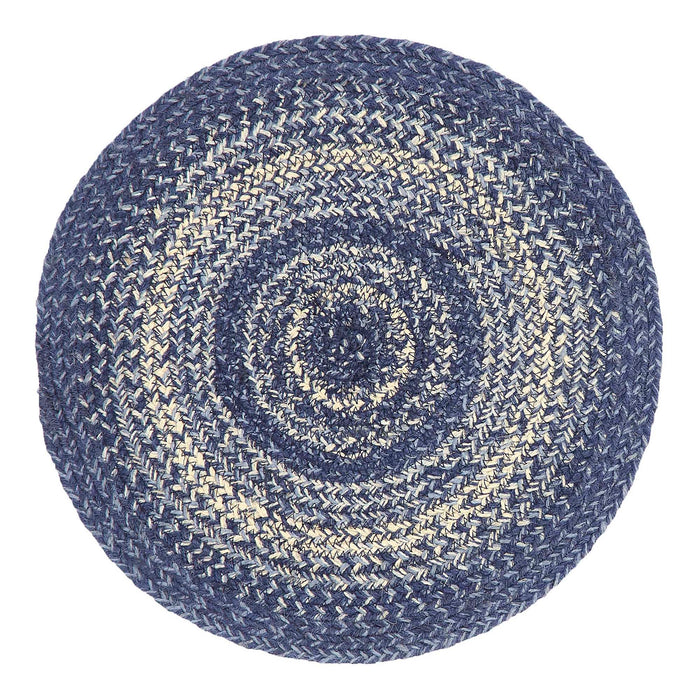 Great Falls Blue Jute Trivet 15