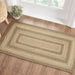 Cobblestone Jute Rug Rect w/ Pad 27x48