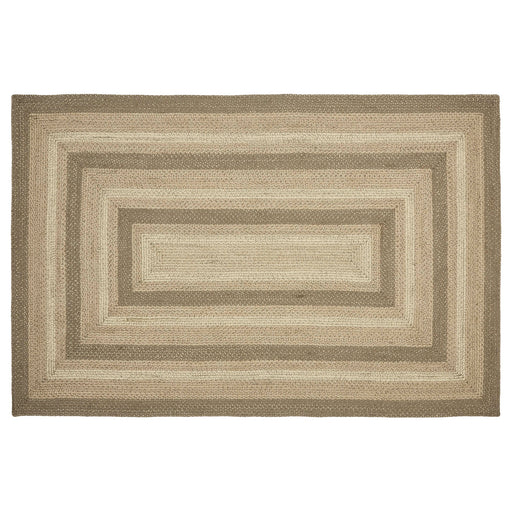 Cobblestone Jute Rug Rect w/ Pad 60x96