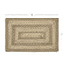 Cobblestone Jute Rect Placemat 12x18