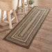 Espresso Jute Rug/Runner Rect w/ Pad 22x72