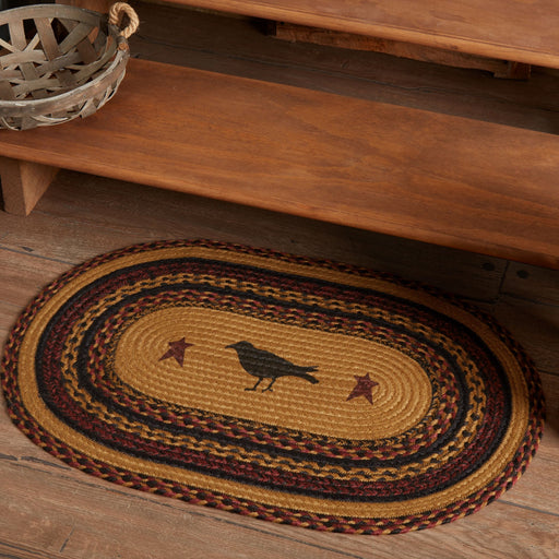 Heritage Farms Crow Jute Rug Oval w/ Pad 20x30