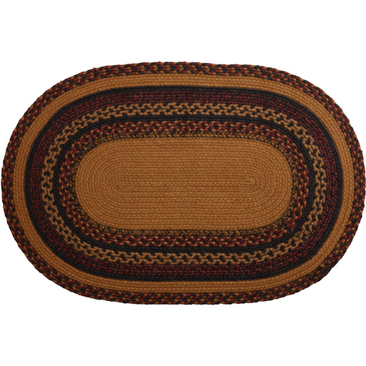 Heritage Farms Star and Pip Jute Rug Oval w/ Pad 20x30