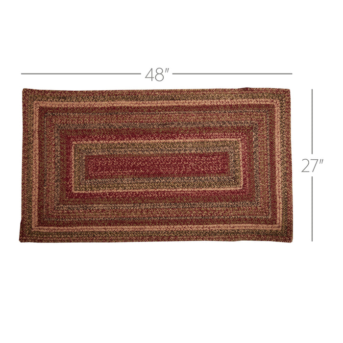 Cider Mill Jute Rug Rect w/ Pad 27x48