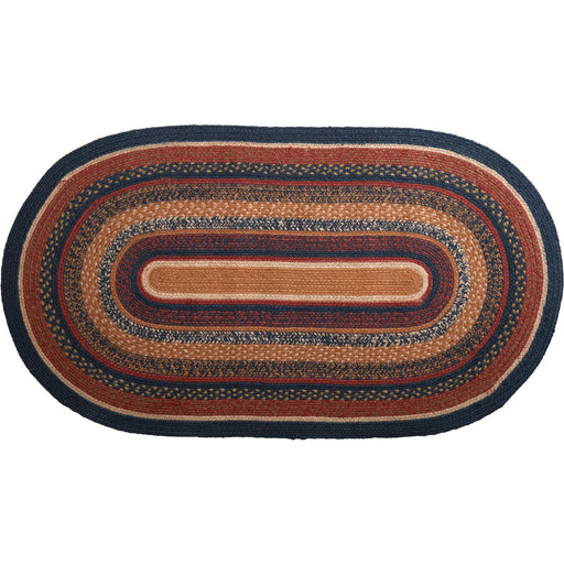 Stratton Jute Rug Oval w/ Pad 27x48