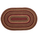 Cider Mill Jute Rug Oval w/ Pad 60x96