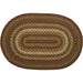 Tea Cabin Jute Rug Oval w/ Pad 20x30