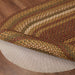 Tea Cabin Jute Rug Oval w/ Pad 27x48