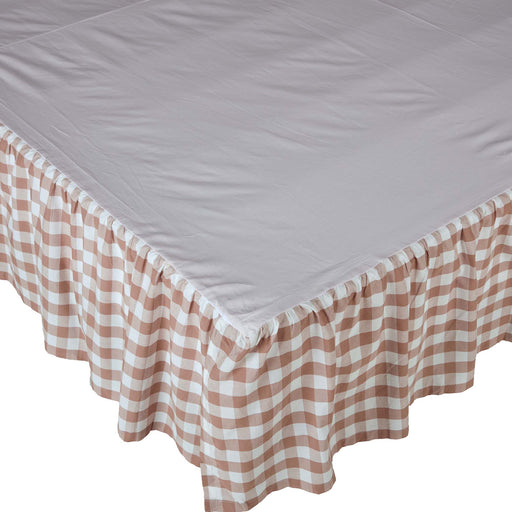 Annie Buffalo Portabella Check Twin Bed Skirt 39x76x16