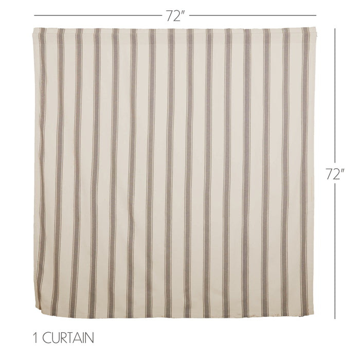 Grace Grain Sack Stripe Shower Curtain 72x72