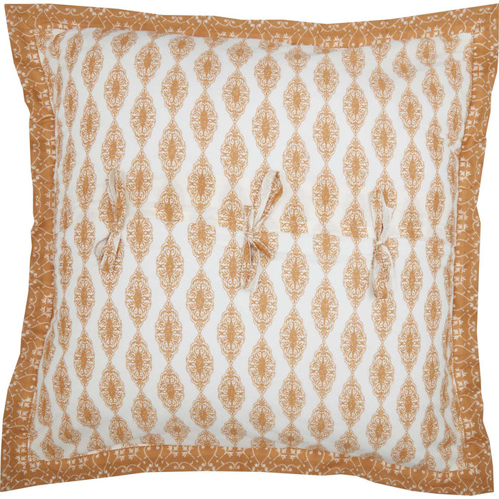 Avani Gold Fabric Euro Sham 26x26