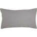 Burlap Dove Grey King Sham 21x37