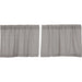 Burlap Dove Grey Tier Set of 2 L24xW36