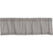 Burlap Dove Grey Valance 16x72