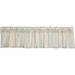 Grain Sack Aqua Valance 16x90