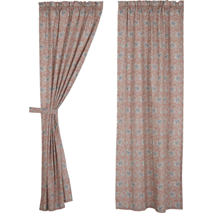 Kaila Floral Panel Set of 2 84x40