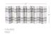 Black Plaid Valance 19x60