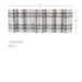 Black Plaid Valance 19x72