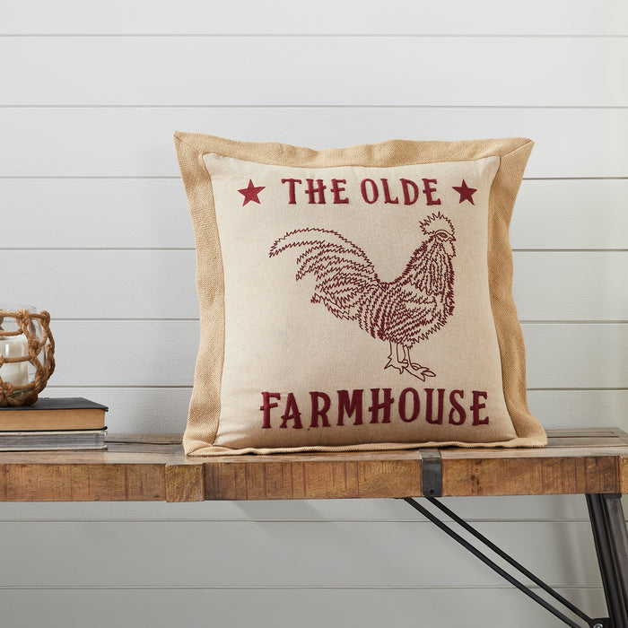 Cider Mill Olde Farmhouse Pillow 18x18