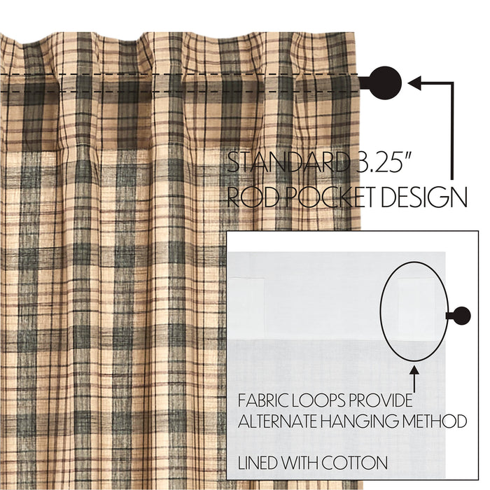 Cider Mill Plaid Valance 16x72