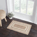 Natural & Creme Jute Rug Rect w/ Pad 20x30