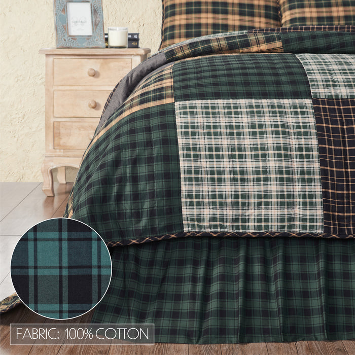 Pine Grove King Bed Skirt 78x80x16