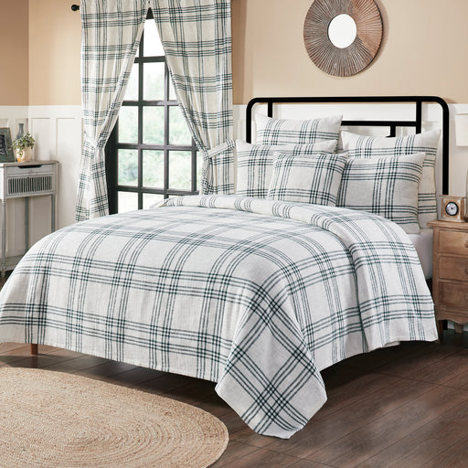 Pine Grove Plaid Queen Coverlet 94x94