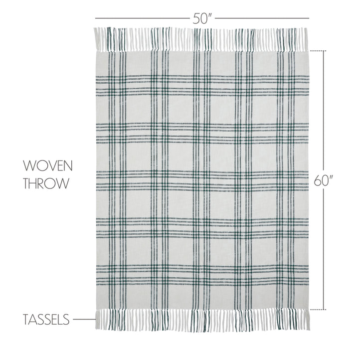 Pine Grove Plaid Woven Throw 50x60