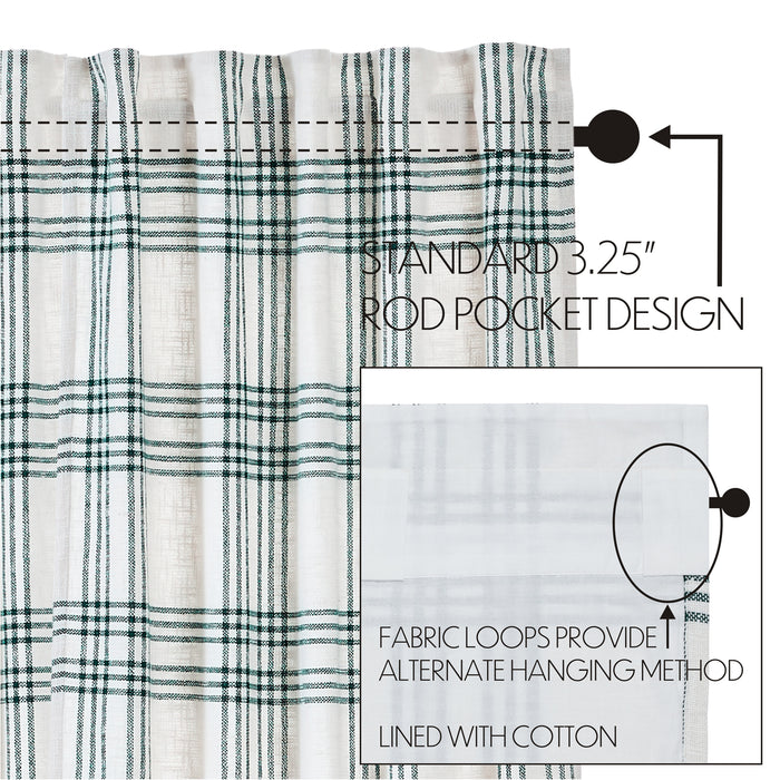 Pine Grove Plaid Tier Set of 2 L24xW36