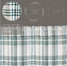 Pine Grove Plaid Tier Set of 2 L24xW36