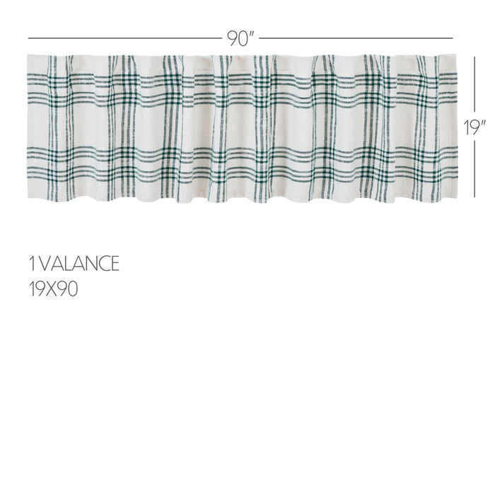 Pine Grove Plaid Valance 19x90