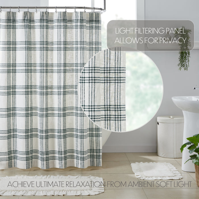 Pine Grove Plaid Shower Curtain 72x72