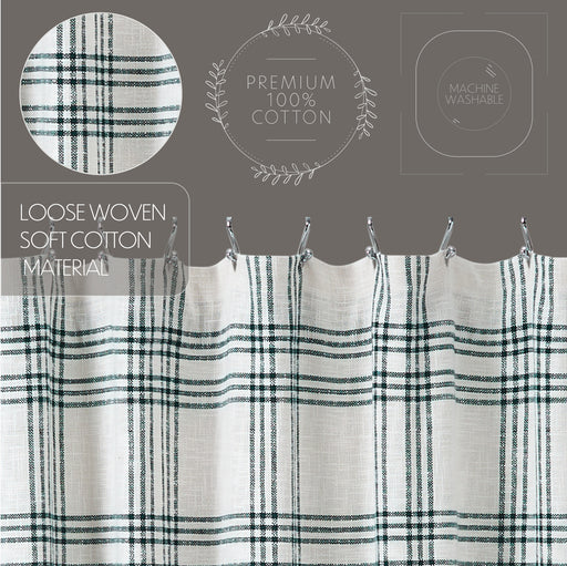 Pine Grove Plaid Shower Curtain 72x72