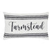 Sawyer Mill Black Farmstead Pillow 14x22