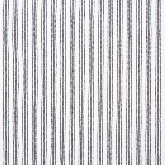 Sawyer Mill Black Ticking Stripe Queen Bed Skirt 60x80x16