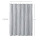 Sawyer Mill Black Ticking Stripe Shower Curtain 72x72