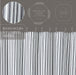 Sawyer Mill Black Ticking Stripe Shower Curtain 72x72