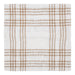 Wheat Plaid Fabric Pillow Cover 18x18