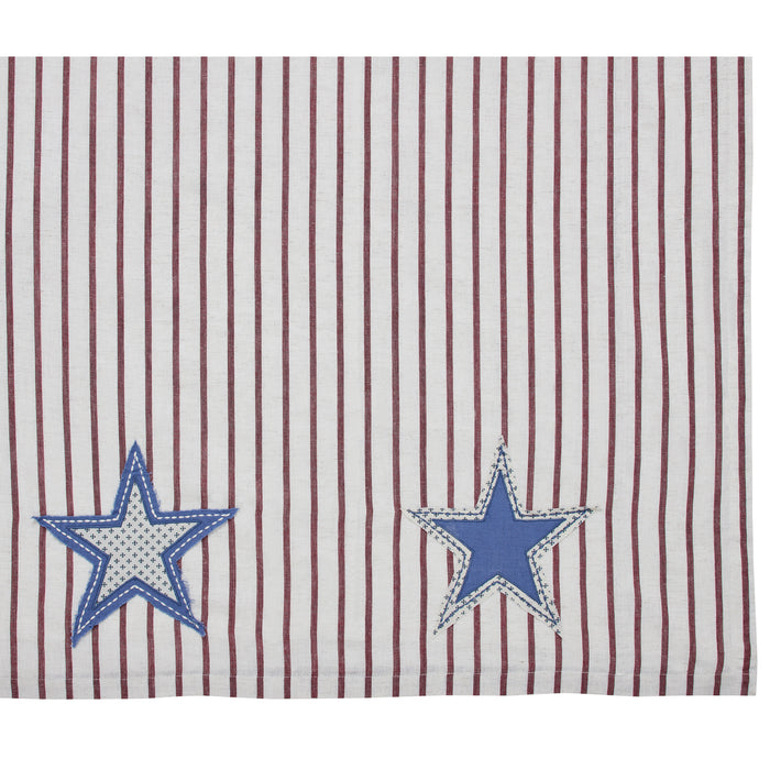 Celebration Applique Star Shower Curtain 72x72