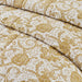 Dorset Gold Floral Luxury King Quilt 120WX105L