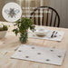 Embroidered Bee Placemat Set of 6 12x18