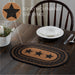 Farmhouse Jute Placemat Stencil Stars 10x15