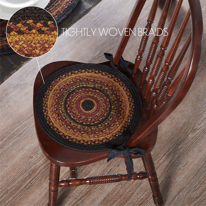 Heritage Farms Jute Chair Pad 15 inch Diameter