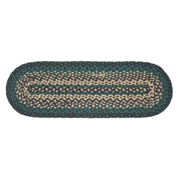 Pine Grove Jute Oval Runner 8x24