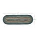 Pine Grove Jute Stair Tread Oval Latex 8.5x27